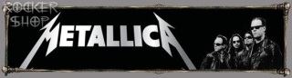 Poznávacia autoznačka METALLICA-Band