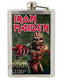 Ploskačka IRON MAIDEN-Book Of Souls Tour