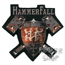 Nášivka HAMMERFALL foto-Logo Cut
