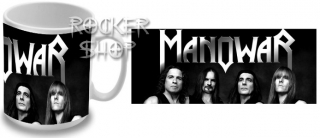 Hrnček MANOWAR-Band BW