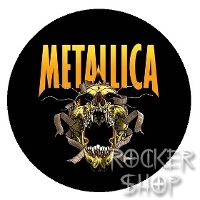 Odznak METALLICA-Skull