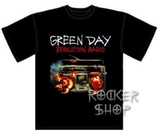 Tričko GREEN DAY pánske-Revolution Radio