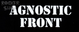 Nášivka AGNOSTIC FRONT-Logo