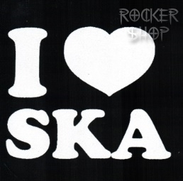 Nášivka I LOVE SKA