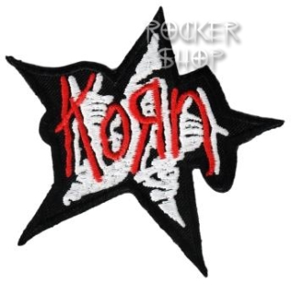 Nášivka KORN nažehľovacia-Logo Star