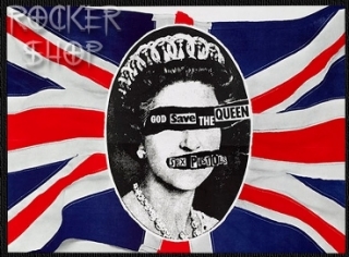 Nášivka SEX PISTOLS foto-God Save The Queen