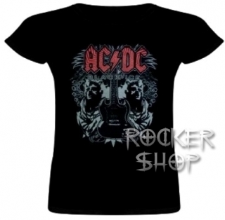 Tričko AC/DC dámske-Black Ice Twins