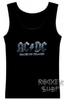 Tričko AC/DC dámsky top-Back In Black