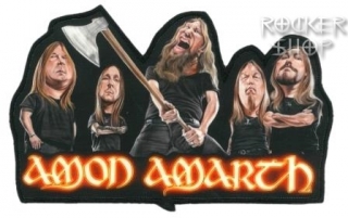 Nášivka AMON AMARTH foto-Caricature Cut