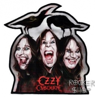 Nášivka OZZY OSBOURNE foto-Caricature Cut