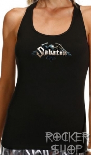Tričko SABATON dámsky top-Logo