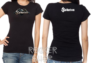 Tričko SABATON dámske-Logo