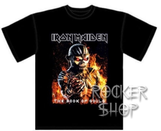 Tričko IRON MAIDEN pánske-Book Of Souls Flames