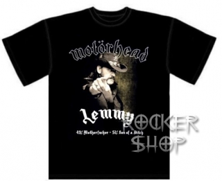 Tričko MOTORHEAD pánske-Lemmy Motherfucker
