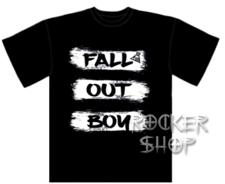 Tričko FALL OUT BOY pánske-Logo