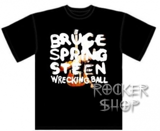 Tričko BRUCE SPRINGSTEEN pánske-Wrecking Ball