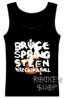 Tričko BRUCE SPRINGSTEEN dámsky top-Wrecking Ball