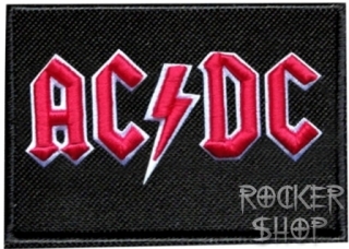 Nášivka AC/DC vyšívaná-Logo