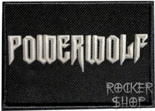 Nášivka POWERWOLF vyšívaná-Logo