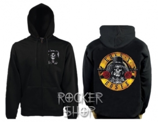 Mikina GUNS N´ROSES pánska-Slash Skull Logo