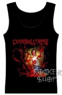 Tričko CANNIBAL CORPSE dámsky top-Red Before Black