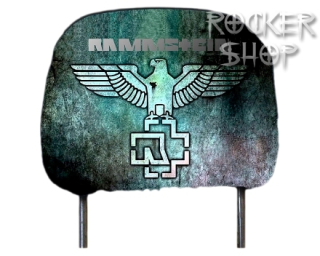 Návlek na opierku hlavy RAMMSTEIN-Eagle Logo
