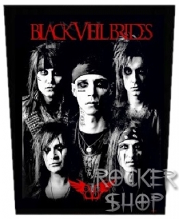 Nášivka BLACK VEIL BRIDES chrbtová-Band 