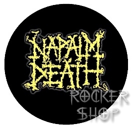 Odznak NAPALM DEATH-Logo