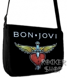 Taška BON JOVI-Heart Logo