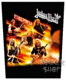 Nášivka JUDAS PRIEST chrbtová-Firepower Band