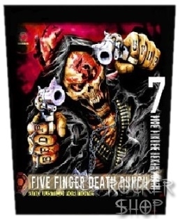 Nášivka FIVE FINGER DEATH PUNCH chrbtová-And Justice For None