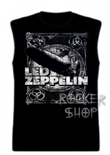 Tričko LED ZEPPELIN pánske-Airship/bez rukávov