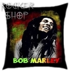 Vankúš BOB MARLEY-Rasta Logo