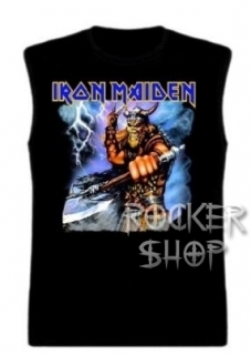 Tričko IRON MAIDEN pánske-Viking/bez rukávov