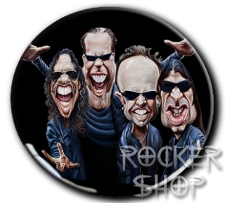 Magnetka METALLICA-Caricature