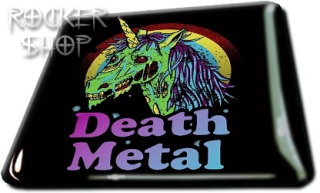 Magnetka DEATH METAL-Zombie Unicorn