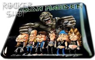 Magnetka IRON MAIDEN-Caricature