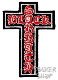 Nášivka BLACK SABBATH nažehľovacia-Cross