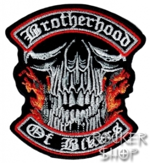 Nášivka BROTHERHOOD OF BIKERS nažehľovacia