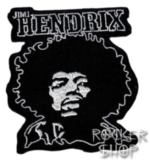 Nášivka JIMI HENDRIX nažehľovacia-Logo Head