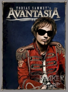 Nášivka AVANTASIA chrbtová-Tobias In Blue