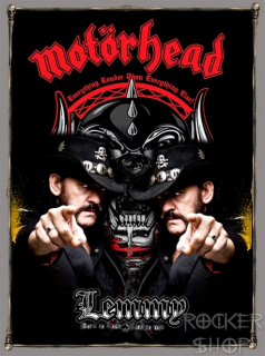 Nášivka MOTORHEAD chrbtová-Lemmy