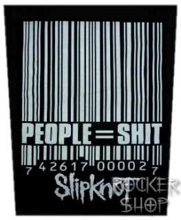 Nášivka SLIPKNOT chrbtová-People=Shit