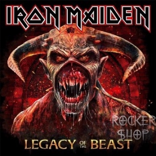Nálepka IRON MAIDEN-Legacy Of The Beast