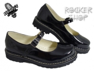 Topánky STEADY´S-dámske black shine