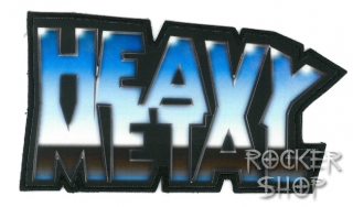 Nášivka HEAVY METAL foto Cut