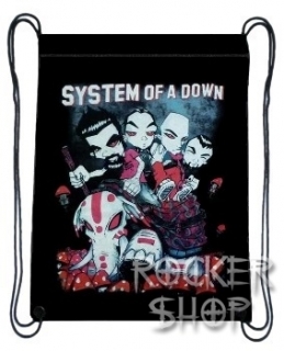 Vak SYSTEM OF A DOWN-Cartoon