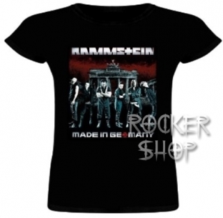 Tričko RAMMSTEIN dámske-Made In Germany