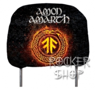 Návlek na opierku hlavy AMON AMARTH-Logo