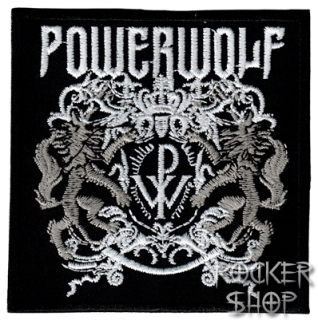 Nášivka POWERWOLF nažehľovacia-Logo